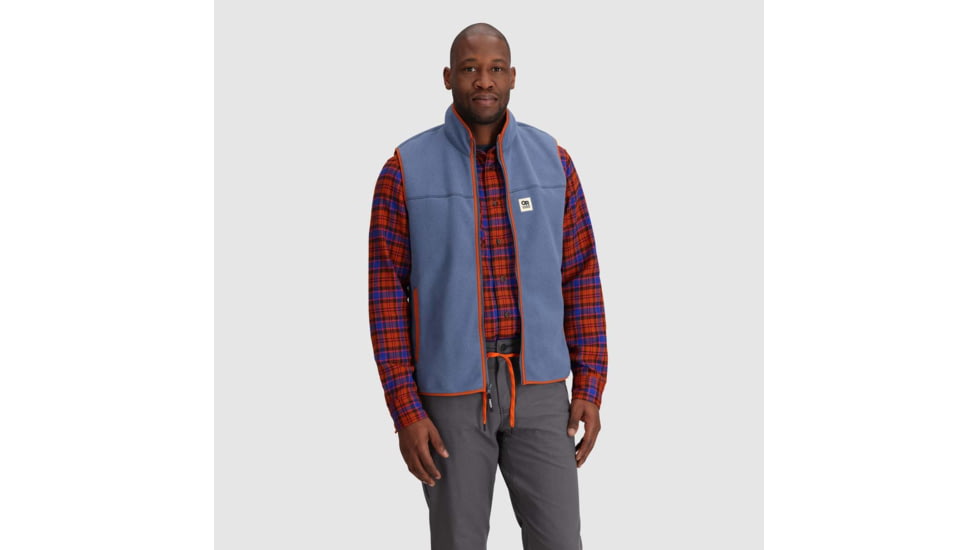 Outdoor Research Tokeland Fleece Vest - Mens, Dawn/Terra, Extra Small, 3006202529005