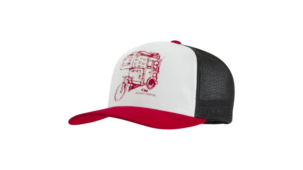 Outdoor Research Towers Trucker Cap, Unisex, Adobe, One Size 264402-adobe-1size