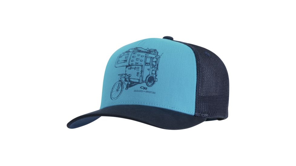Outdoor Research Towers Trucker Cap, Unisex, Typhoon, One Size 264402-typhoon-1size