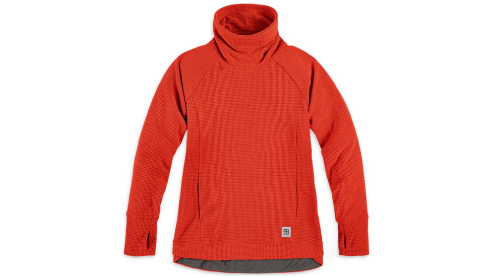 Outdoor Research Trail Mix Cowl Pullover - Women's, Cranberry, M, 2744410420007