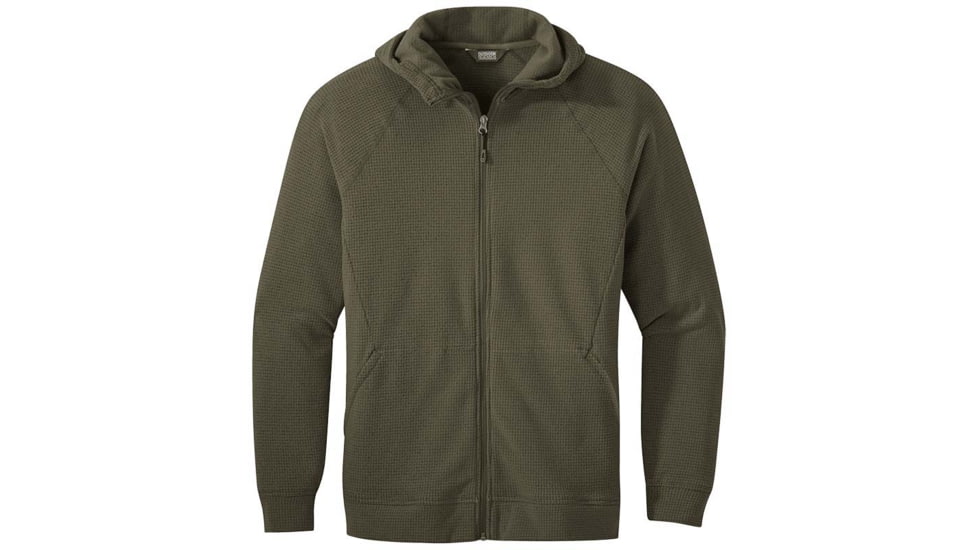 Outdoor Research Trail Mix Jacket - Mens, Fatigue, Extra Large, 2744160740009
