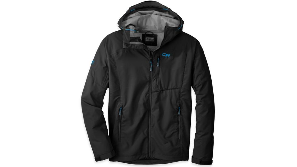 Outdoor Research Trailbreaker Jacket - Mens-Black-Large