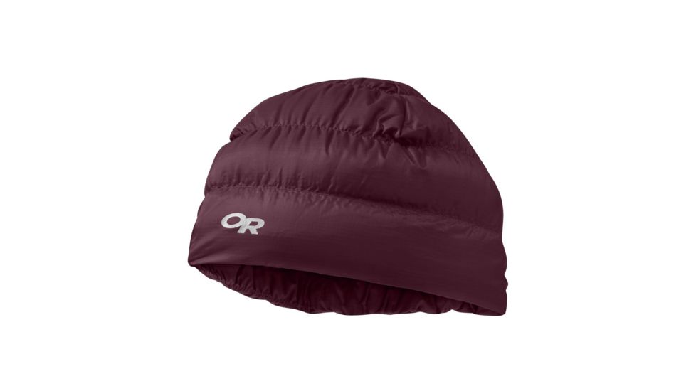 Outdoor Research Transcendent Down Beanie, Cacao, Large/Extra Large, 2434851567016