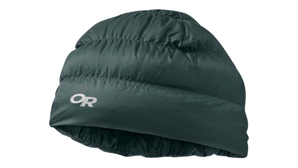 Outdoor Research Transcendent Down Beanie, Fir, Large/Extra Large, 2434851858016