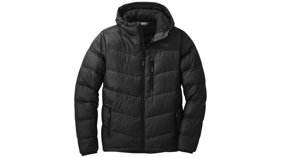 Outdoor Research Transcendent Down Hoody - Mens, Black, 2XL, 2680840001010