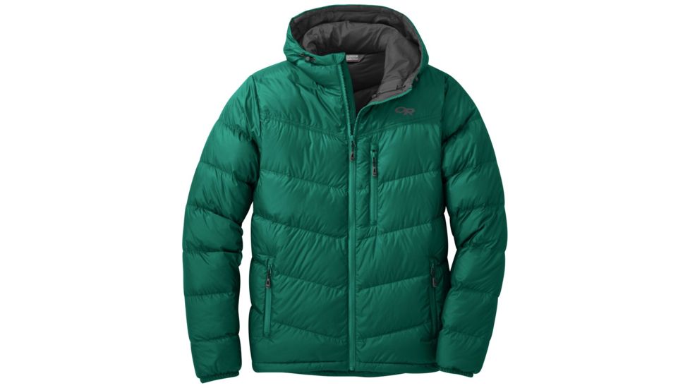 Outdoor Research Transcendent Down Hoody - Mens, Hemlock, L, 2680840616008