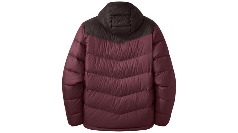 Outdoor Research Transcendent Down Hoody - Mens, Raisin/Dark Roast, Extra Large, 2680841612009