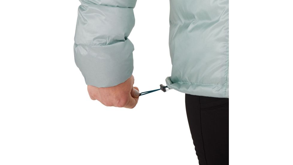 Outdoor Research Transcendent Down Hoody - Womens, Waterfall/Prussian Blue, Large, 2681051628008