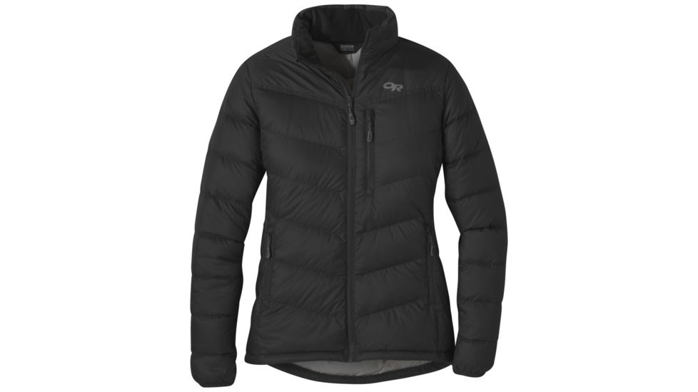 Outdoor Research Transcendent Down Jacket - Womens, Black, Large, 2681060001008