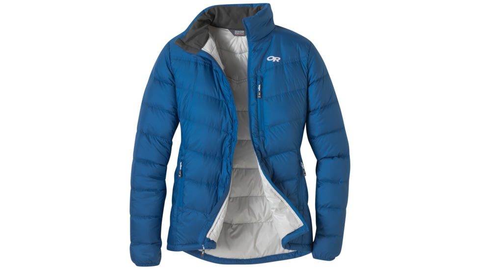 Outdoor Research Transcendent Down Jacket - Womens, Lapis, M, 2681060280007