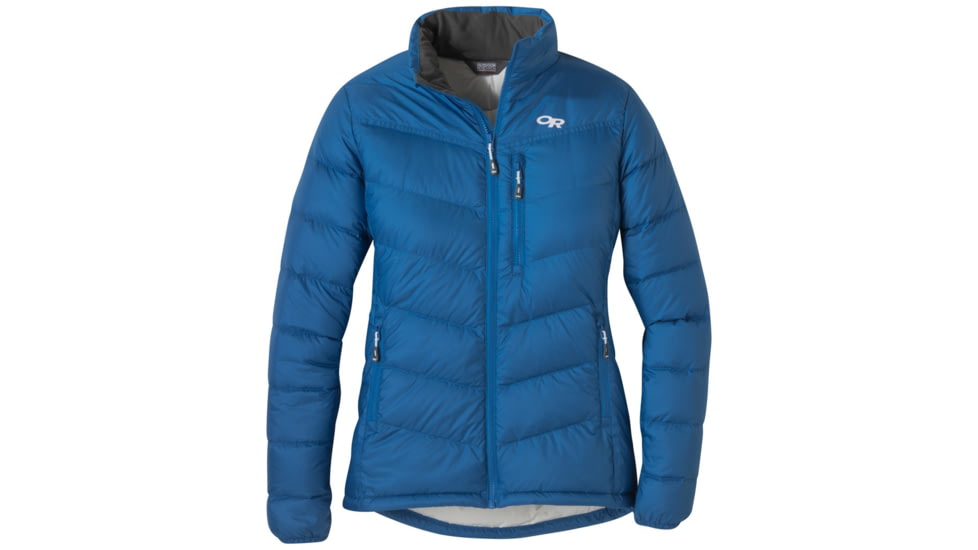 Outdoor Research Transcendent Down Jacket - Womens, Lapis, M, 2681060280007