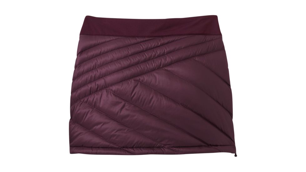 Outdoor Research Transcendent Down Skirt - Womens, Cacao, Large, 2714371567008