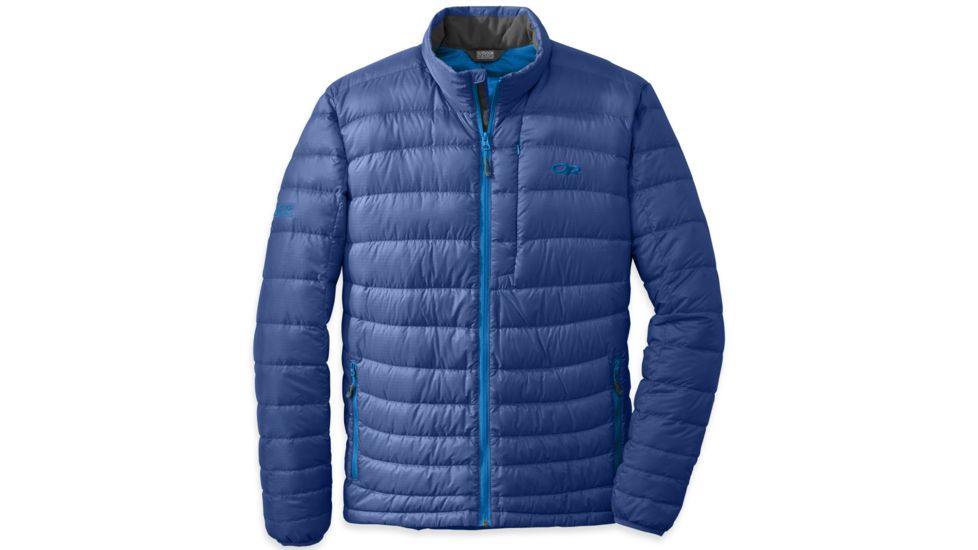 Outdoor Research Transcendent Sweater - Men's-Baltic/Glacier-Small