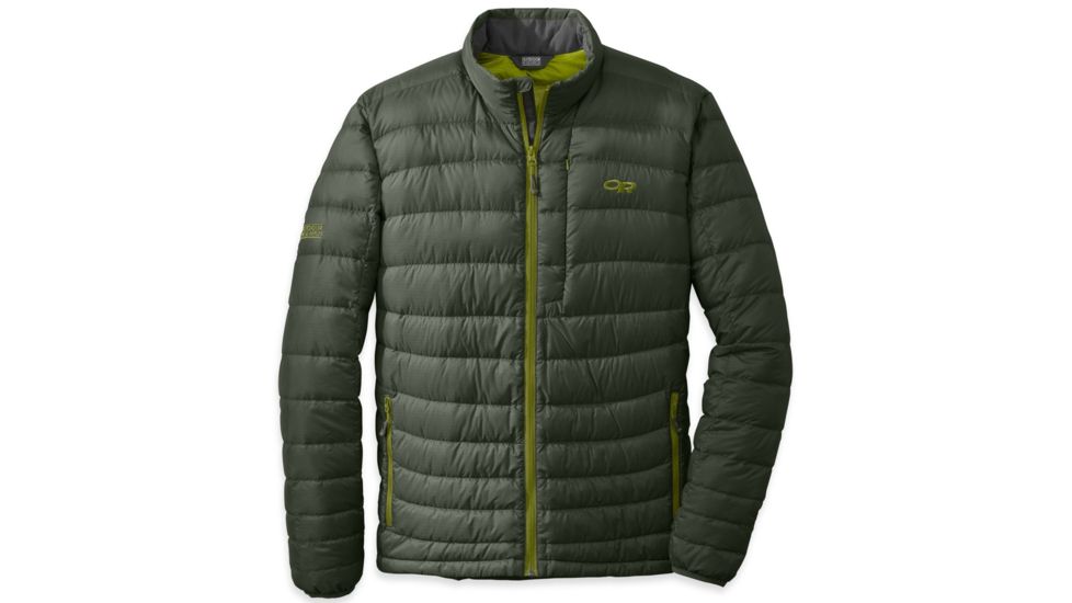 Outdoor Research Transcendent Sweater - Mens-Evergreen/Hops-Small