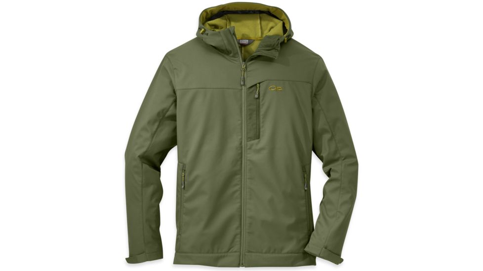 Outdoor Research Transfer Hooded Jacket - Men's-Kale-Medium