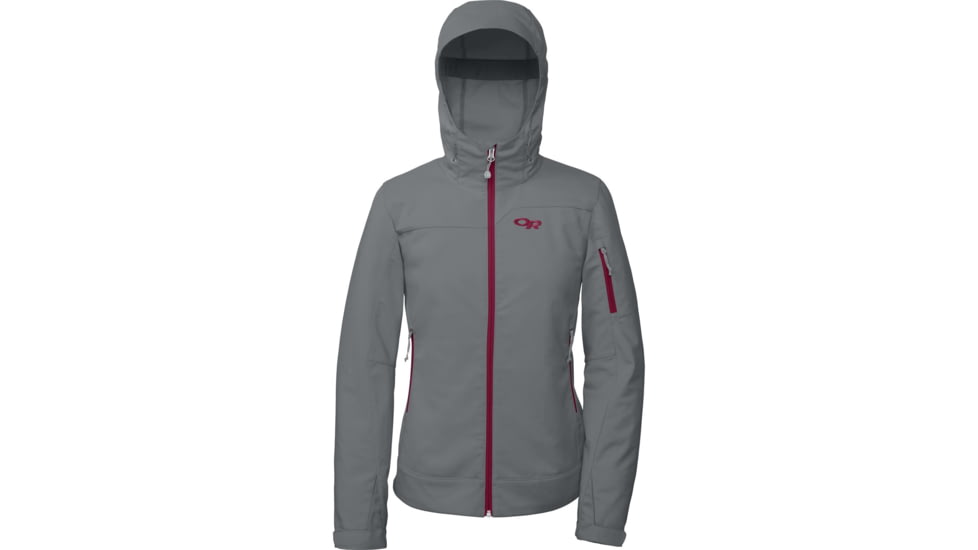 Outdoor Research Transfer Hoody - Women's-Pewter/Trillium-Small