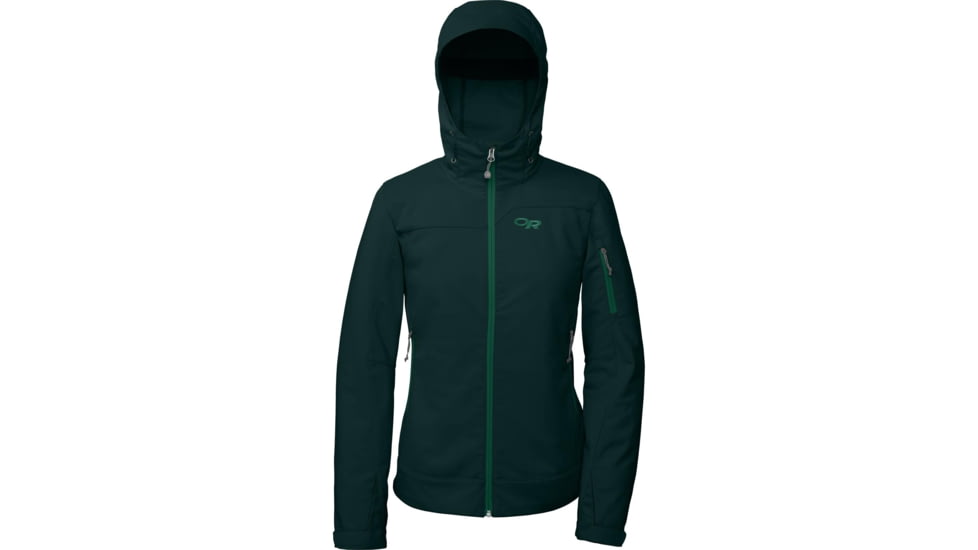 Outdoor Research Transfer Hoody - Women's-Spruce-X-Small