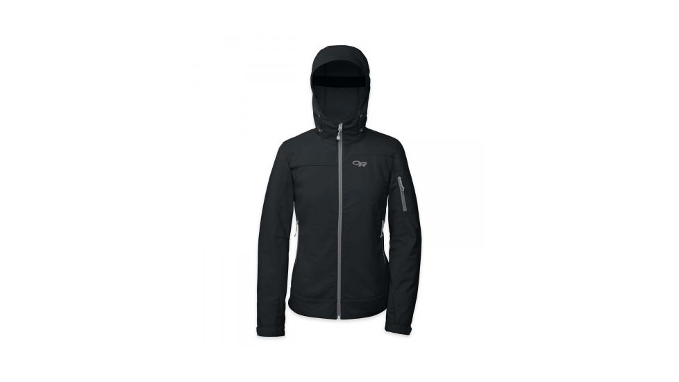 Outdoor Research Transfer Hoody - Womens, Black, Small, 243881-0001006