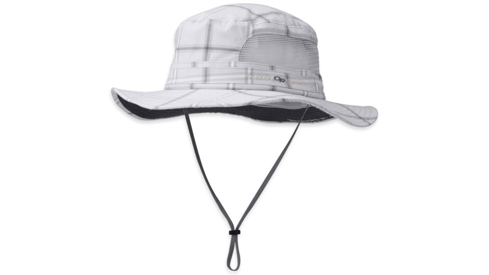 Transit Sun Hat -Sand Plaid-Large