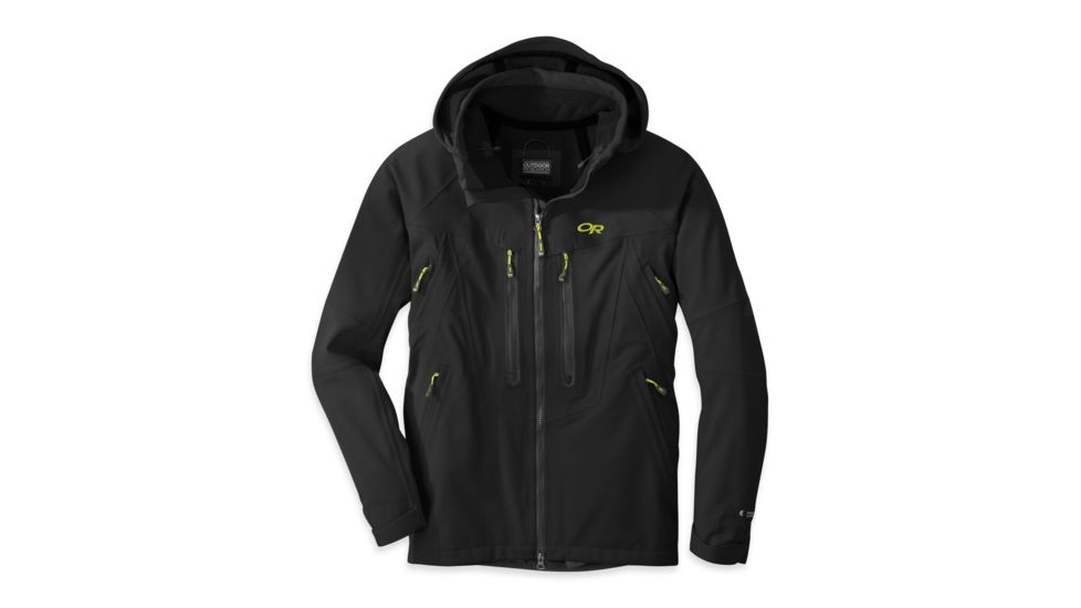 Outdoor Research Trickshot Jacket - Men's-Black-Large