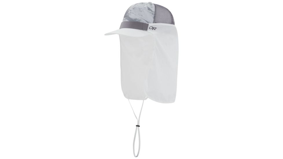 Outdoor Research Trucker Sun Runner, Unisex, White, One Size 264391-white-1size