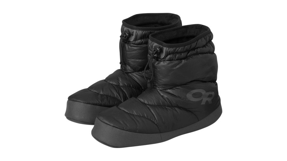 Outdoor Research Tundra Aerogel Booties, Black, Small, 2714990001006