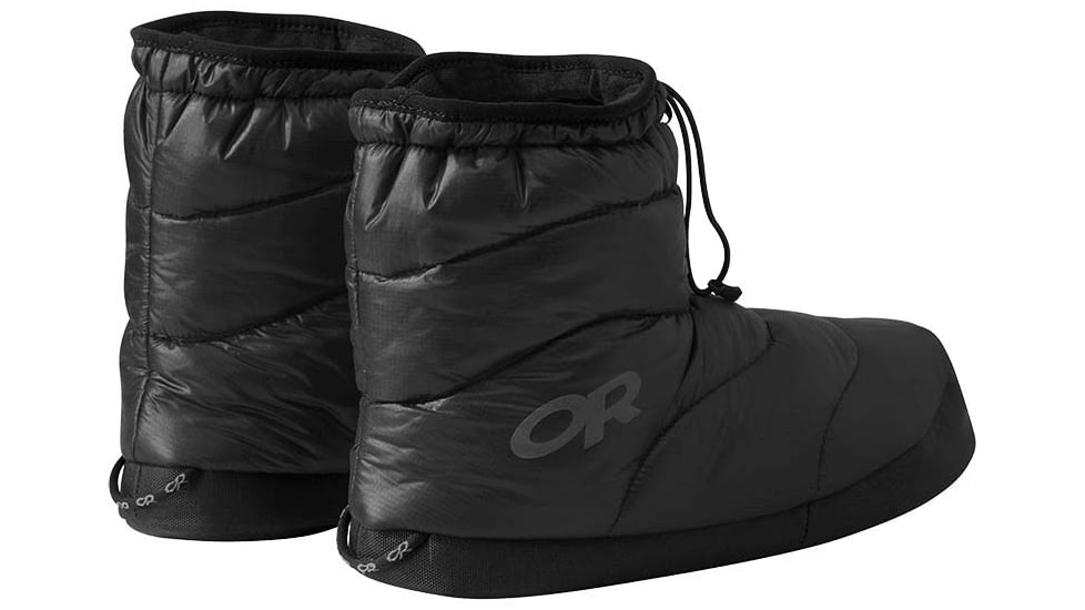 Outdoor Research Tundra Aerogel Booties - Mens, Black, Small, 2778200001006