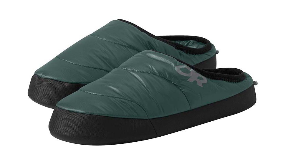 Outdoor Research Tundra Slip-on Aerogel Booties - Mens, Fir, Large, 2778231858008