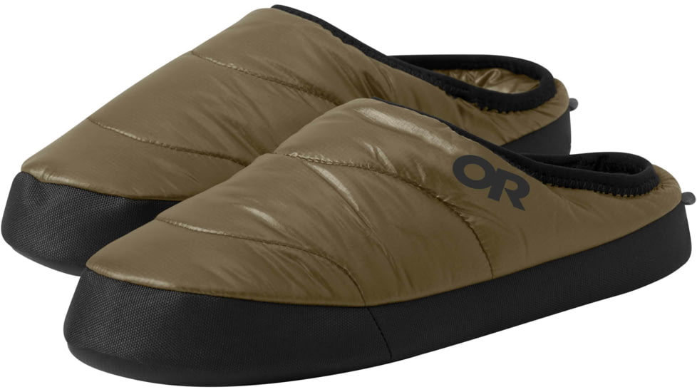 Outdoor Research Tundra Slip-on Aerogel Booties - Mens, Loden, Large, 2778231943008