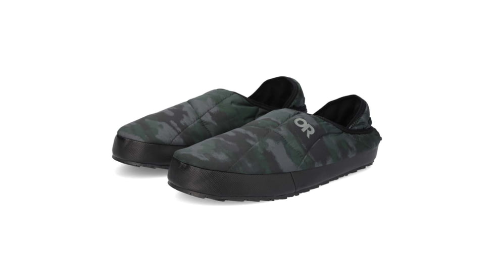 Outdoor Research Tundra Trax Slip-On Booties - Mens, Grove Camo, Large, 3005642532008