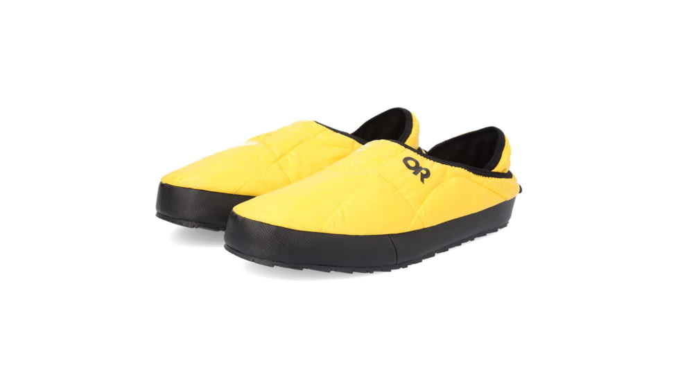 Outdoor Research Tundra Trax Slip-On Booties - Mens, Saffron, Medium, 3005641187007