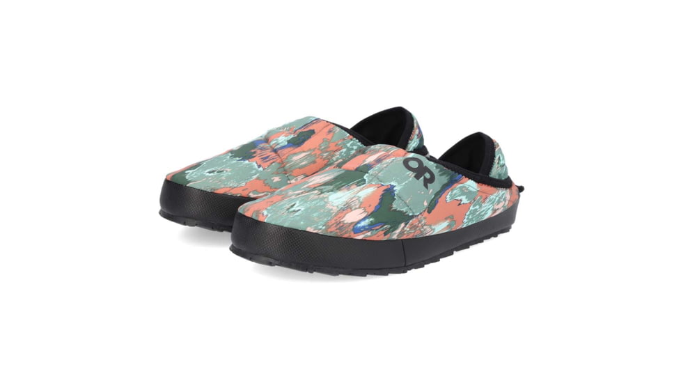 Outdoor Research Tundra Trax Slip-On Booties - Women's, Cinnamon Print, Large, 3005652527008