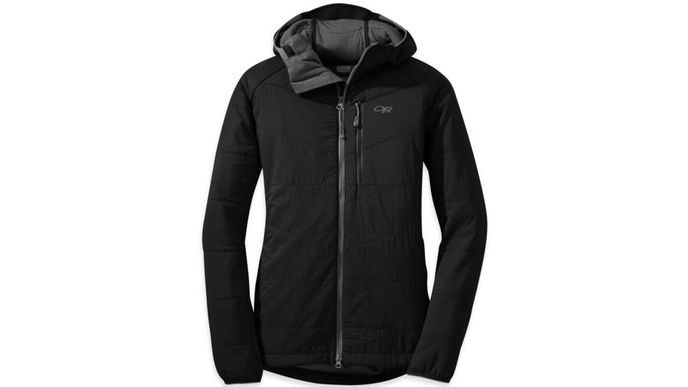 Outdoor Research Uberlayer Hooded Jacket - Women's, Black, Large, 252862