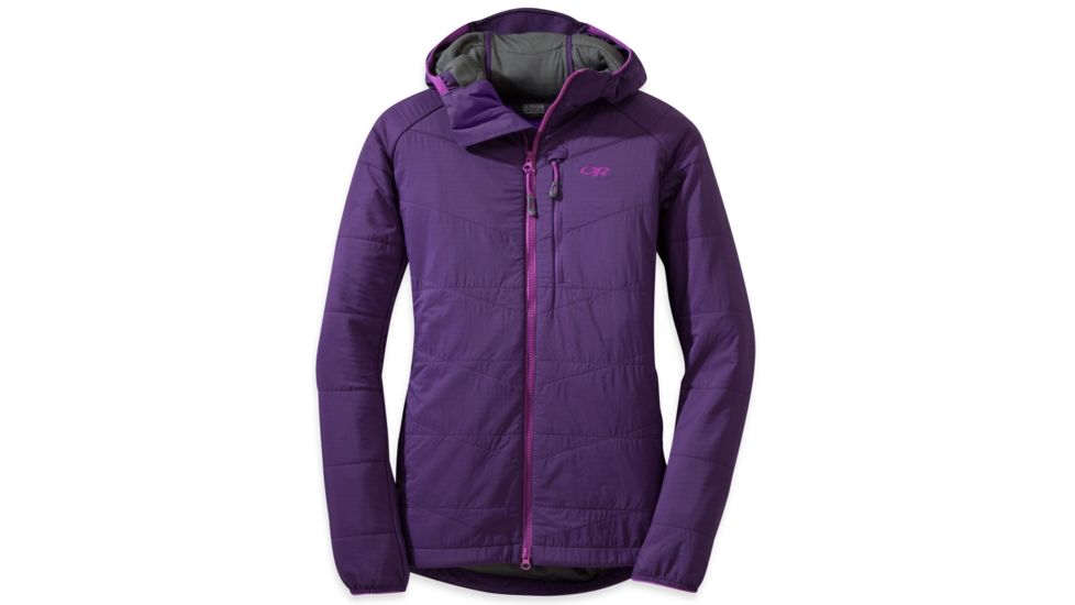 Outdoor Research Uberlayer Hooded Jacket - Women's, Elderberry, Medium, 252856