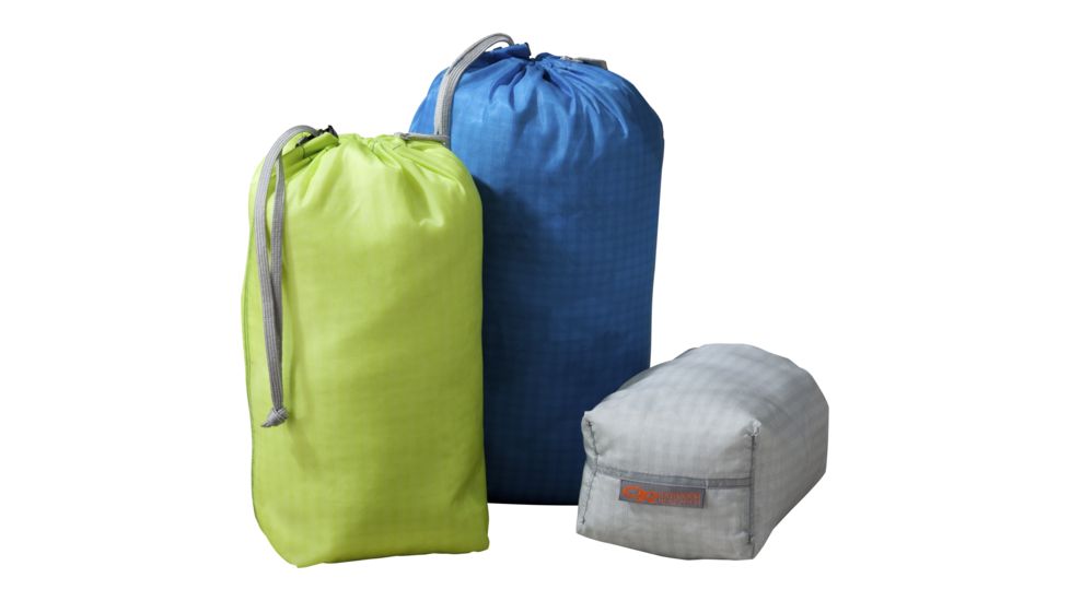 Outdoor Research Ultralight Ditty Sacks PAK-3, Unisex, Assorted, One Size 242826-assorted-1size