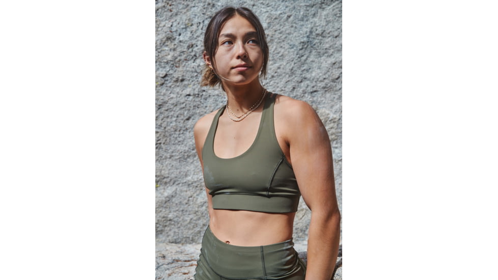 Outdoor Research Vantage Light Support Bra - Womens, Fatigue, Small, 2876500740006