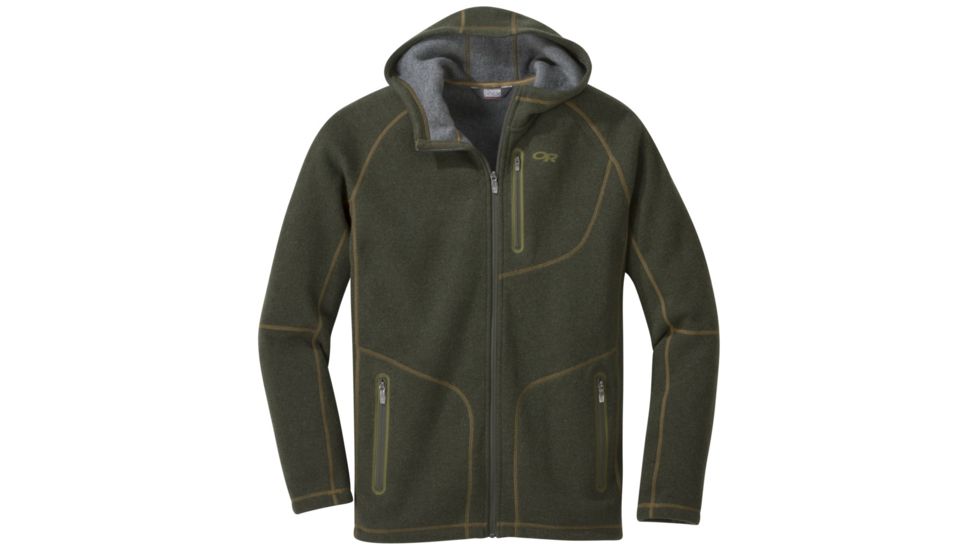 Outdoor Research Vashon Fleece Full-Zip - Mens, Juniper, Small, 2681140615006