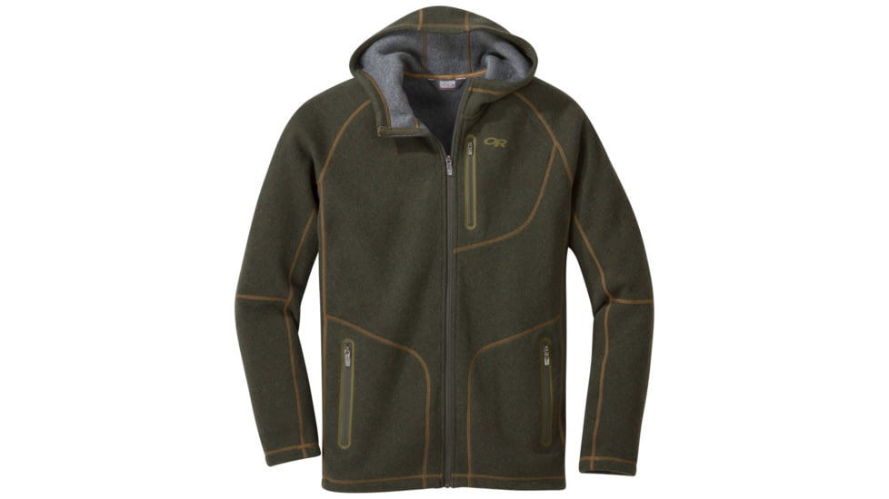 Outdoor Research Vashon Fleece Full-Zip - Mens, Juniper, XXL, 2681140615010