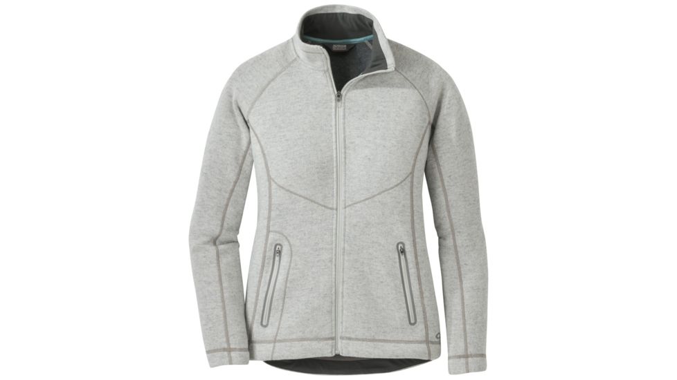 Outdoor Research Vashon Fleece Full-Zip - Womens, Sand, Small, 2681350910006