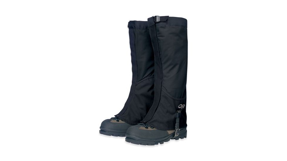 Outdoor Research Verglas Gaiters - Men's-Black -XL