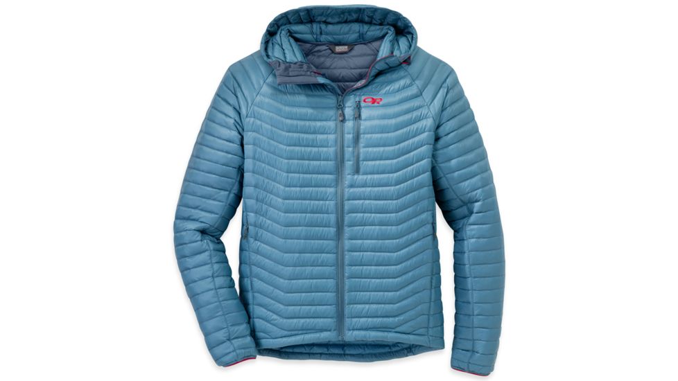 Outdoor Research Verismo Hooded Jacket - Men's-Vintage/Agate-Small