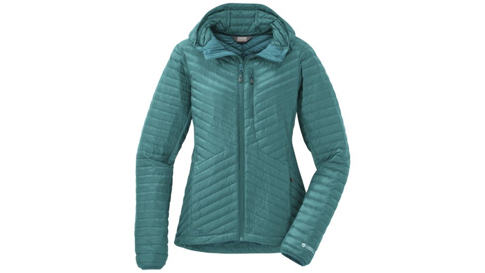 Outdoor Research Verismo Hooded Jacket - Women's-Atlantis-Small