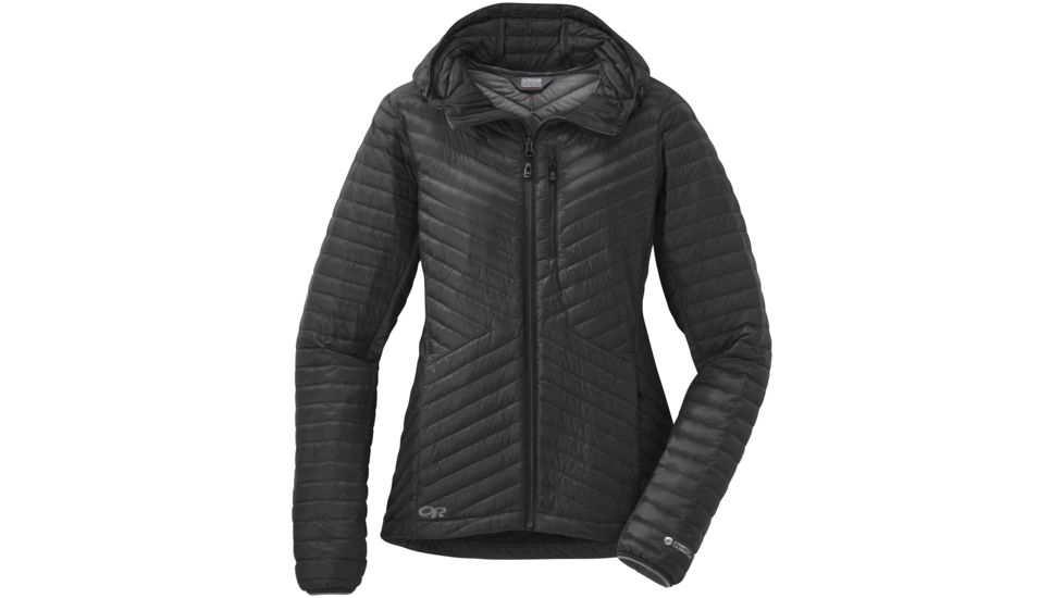 Outdoor Research Verismo Hooded Jacket - Women's-Black-X-Small