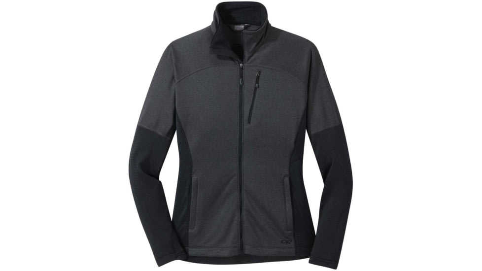 Outdoor Research Vigor Full Zip - Women's, Storm Heather, Medium, 2714761657007