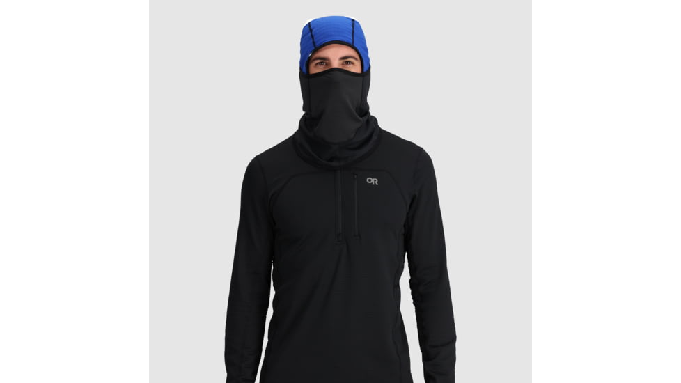 Outdoor Research Vigor Plus Balaclava, Topaz, Small/Medium, 2832592452015