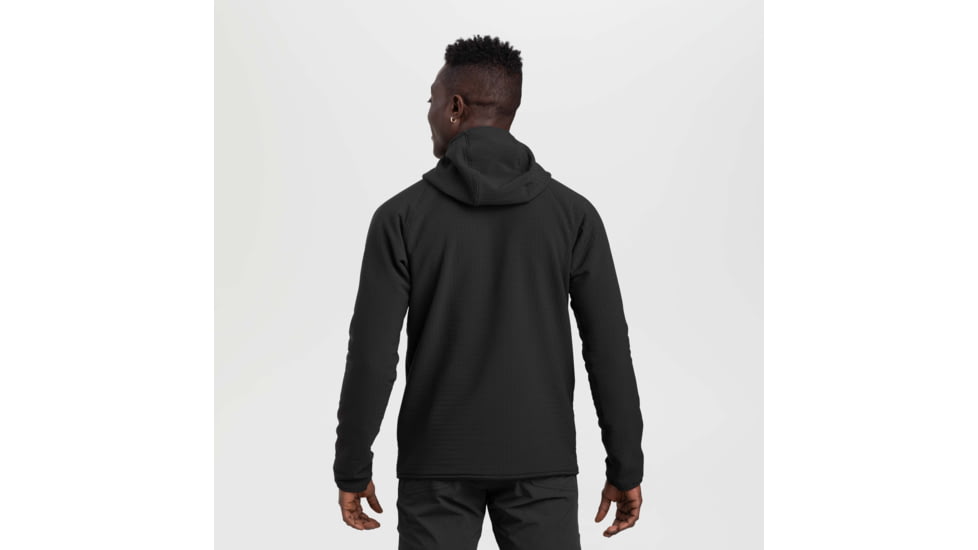 Outdoor Research Vigor Plus Fleece Hoodie - Mens, Black, Large, 2831840001008