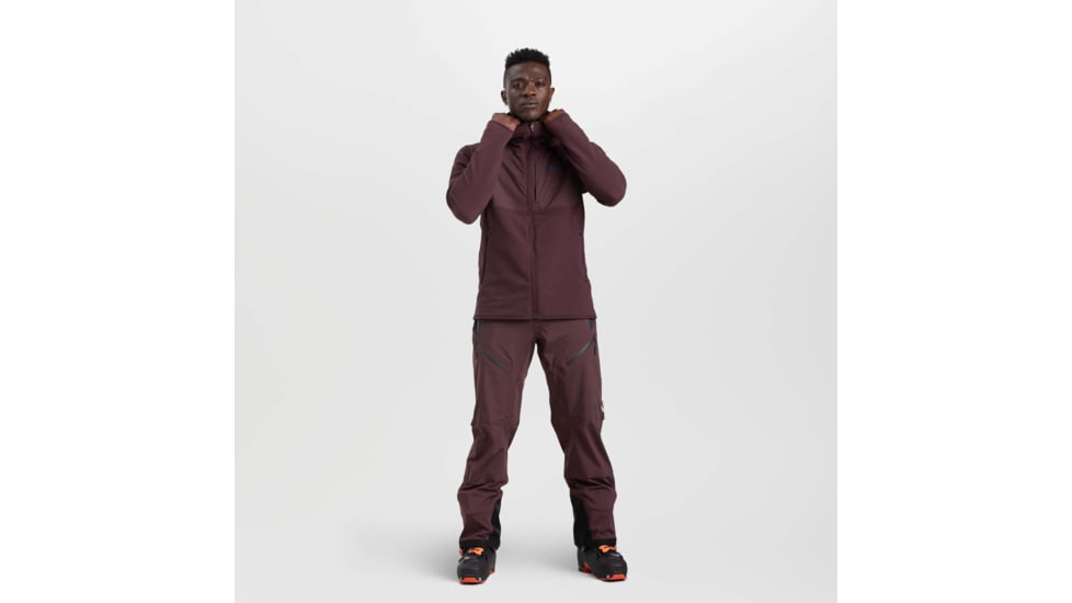 Outdoor Research Vigor Plus Fleece Hoodie - Mens, Elk, Large, 2831842032008