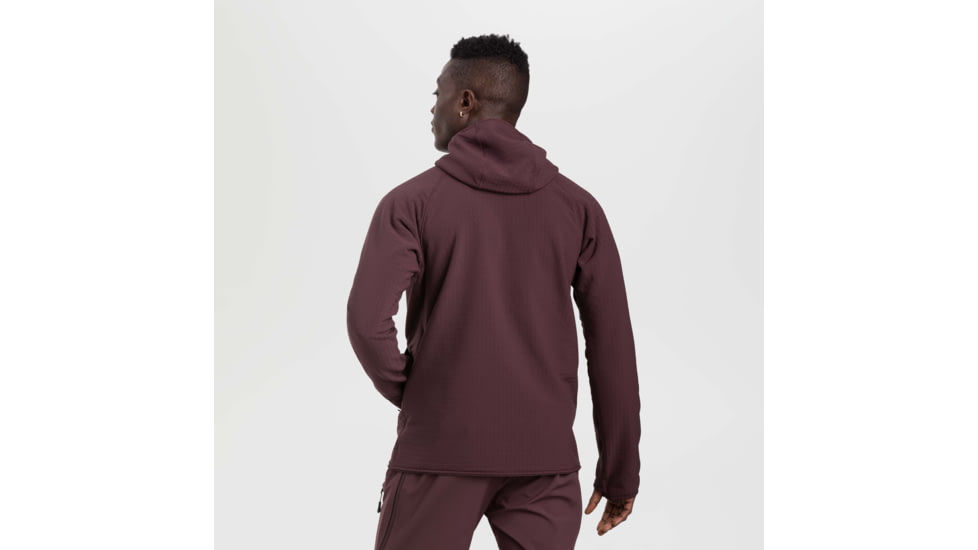 Outdoor Research Vigor Plus Fleece Hoodie - Mens, Elk, Large, 2831842032008