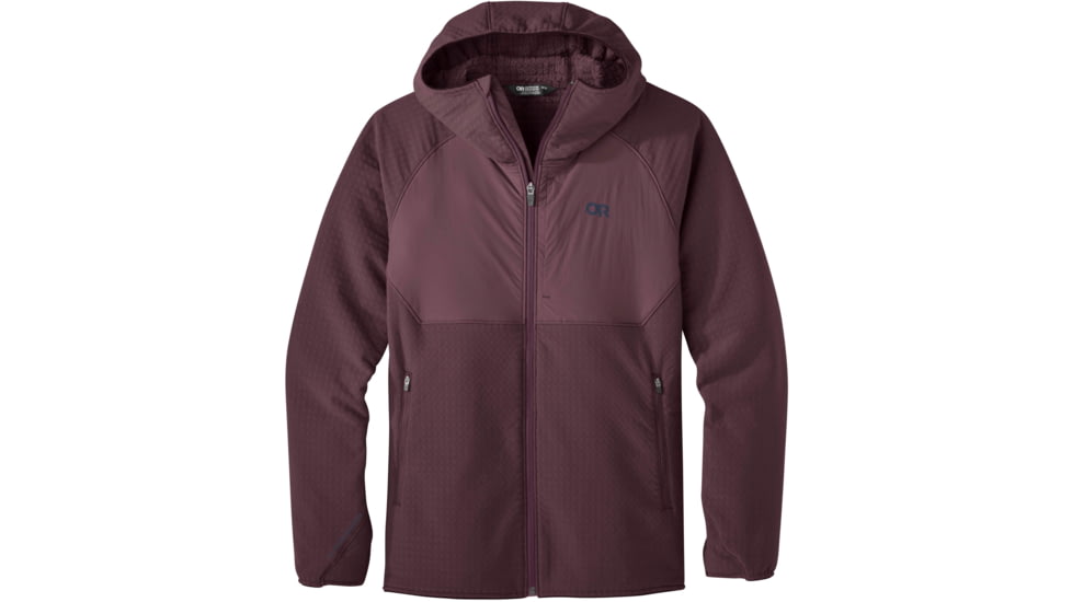 Outdoor Research Vigor Plus Fleece Hoodie - Mens, Elk, Large, 2831842032008