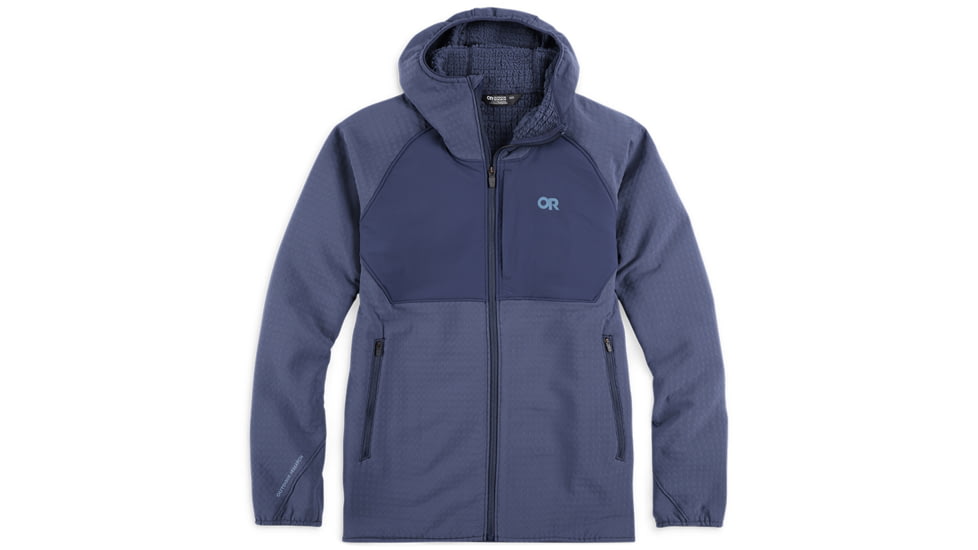 Outdoor Research Vigor Plus Fleece Hoodie - Mens, Naval Blue, S, 2831841289006
